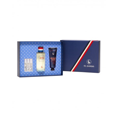 FRIDAY EDITION Estuche Eau de Toilette 125 ml + 3 Viales 4ml + Facecare 75ml